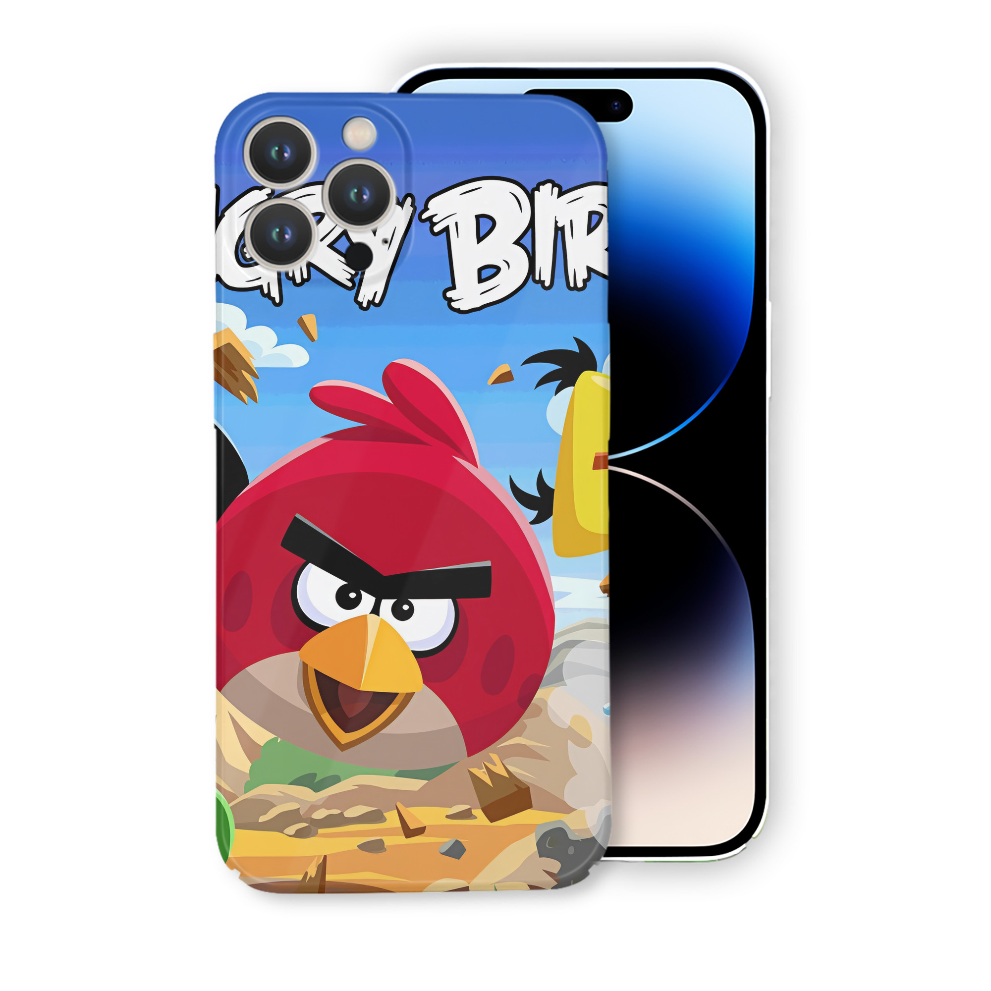 （画像用） Angry Birds アングリーバード 【iPhone 14シリーズ対応】ハードケース